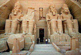 古埃及雕塑作品有